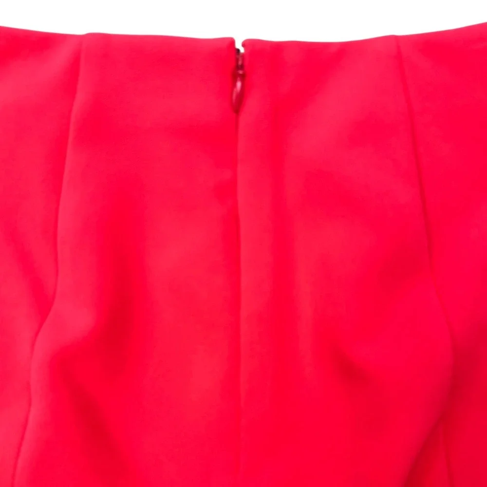 Boden Womens Pink Flounce Hem Pencil Skirt size 4 NWT - Picture 7 of 7